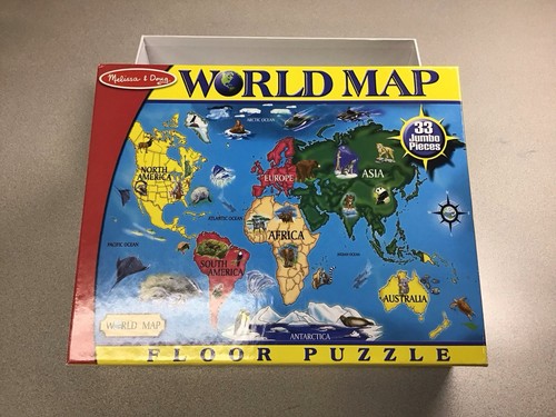 Melissa doug world map floor - melissa,