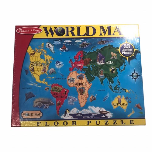 Melissa doug world map - &, floor